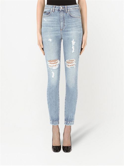 Jeans in denim DOLCE & GABBANA | FTAH6DG8EE8S9001